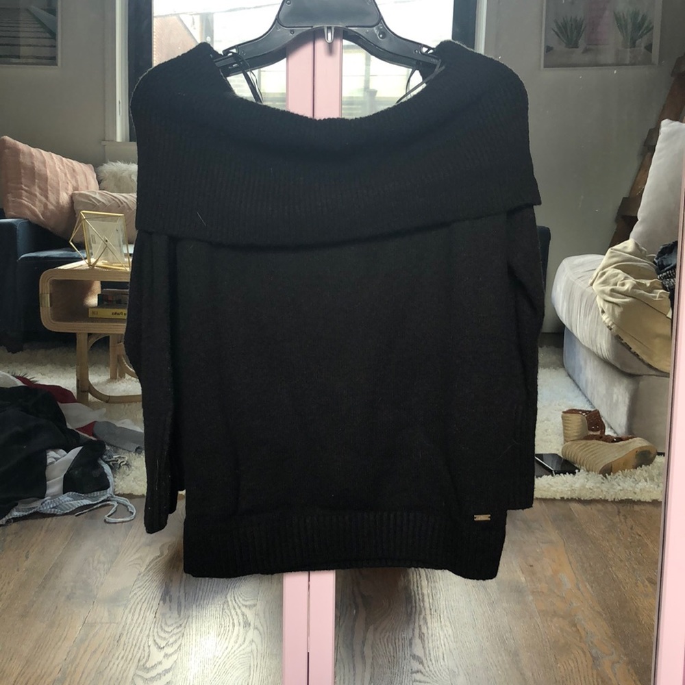 Armani Exchange off the shoulder sweater